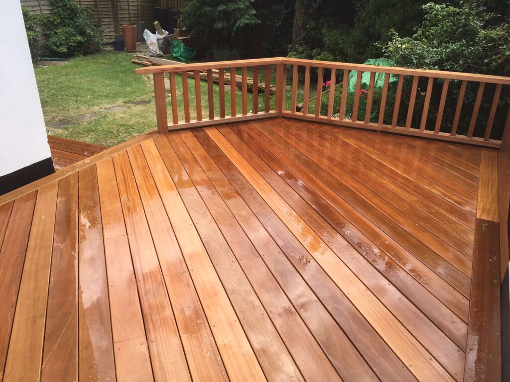 Timber Decking Area
