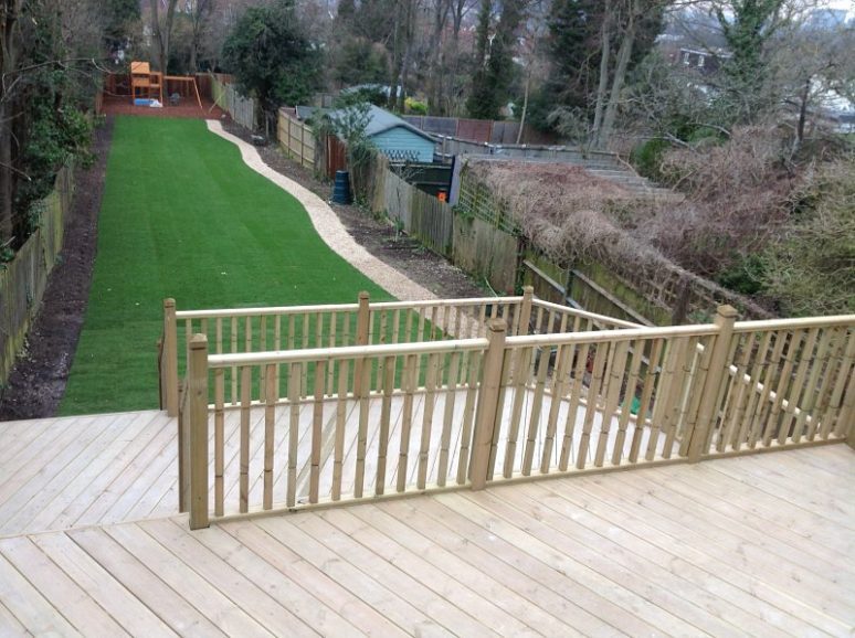 softwood decking